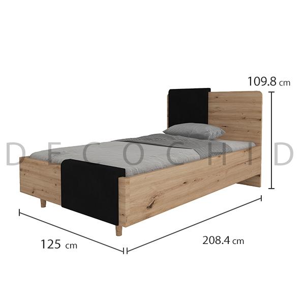 تخت خواب دکوچید مدل نلا یک و نیم نفره عرض 120 - تصویر 5