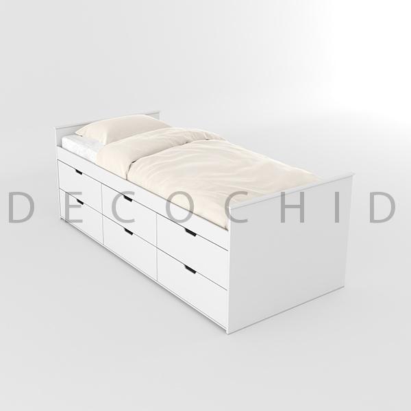 تخت خواب دکوچید مدل D.1017 یک نفره - تصویر 2