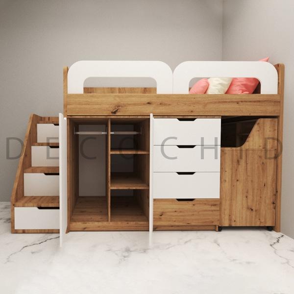 تخت خواب چند منظوره دکوچید مدل D.1104 - تصویر 4