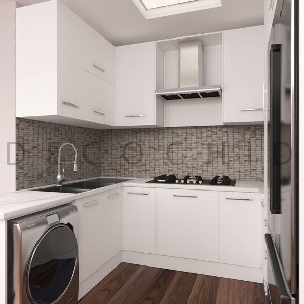 کابینت آشپزخانه دکوچید مدل D.3029 - تصویر 2