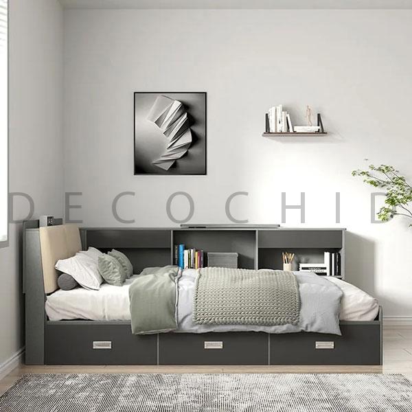تخت خواب یک نفره دکوچید مدل D.1057 - تصویر 2
