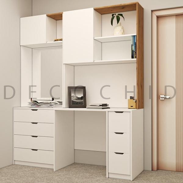 میز تحریر کتابخانه دار دکوچید مدل D.4044 - تصویر 2