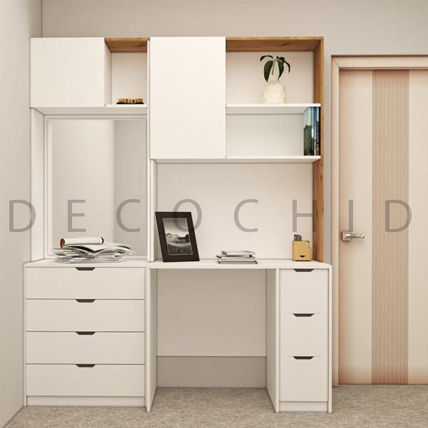 میز تحریر کتابخانه دار دکوچید مدل D.4044