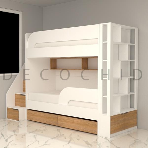 تخت خواب دو طبقه دکوچید مدل D.1184 - تصویر 2