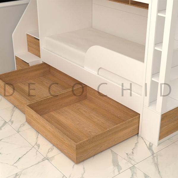 تخت خواب دو طبقه دکوچید مدل D.1184 - تصویر 3