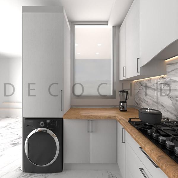 کابینت آشپزخانه دکوچید مدل D.3043 - تصویر 3