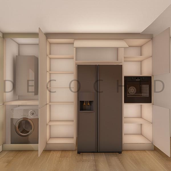 کابینت آشپزخانه دکوچید مدل D.3046 - تصویر 6