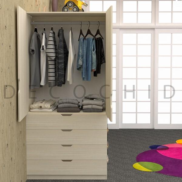 تخت خواب دو طبقه دکوچید مدل D.1138 - تصویر 4