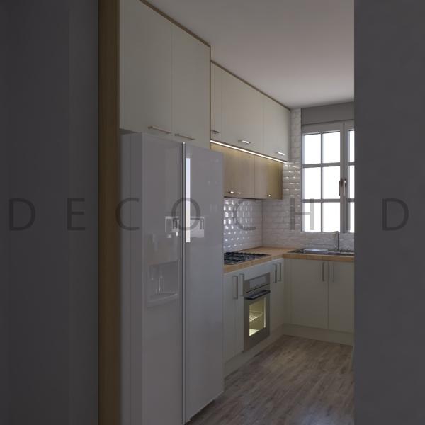 کابینت آشپزخانه دکوچید مدل D.3013 - تصویر 2