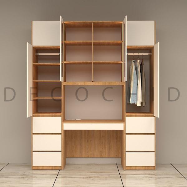 میز تحریر دکوچید مدل D.4036 کتابخانه دار - تصویر 2