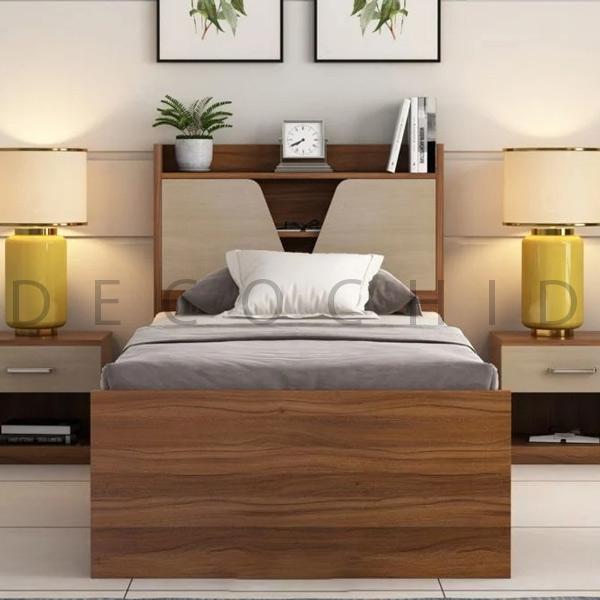 تخت خواب یک نفره دکوچید مدل D.1037 - تصویر 2