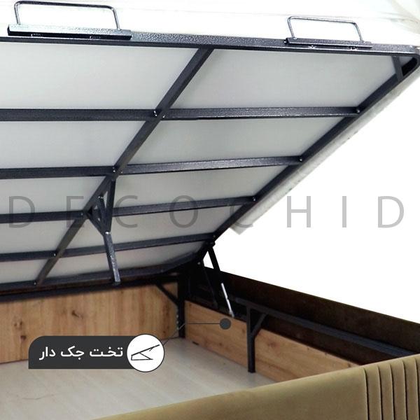 تخت خواب دو نفره دکوچید مدل مرسانا - تصویر 7