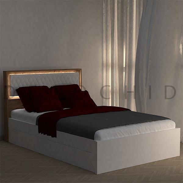 تخت خواب یک نفره دکوچید مدل D.1185 - تصویر 2