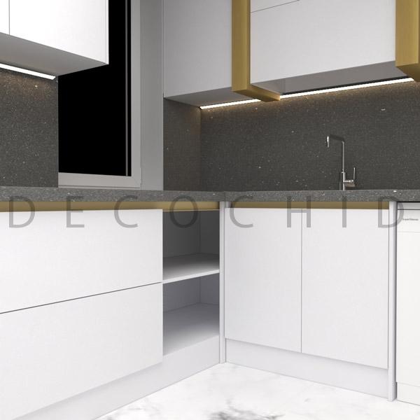کابینت آشپزخانه دکوچید مدل D.3035 - تصویر 5