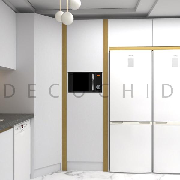 کابینت آشپزخانه دکوچید مدل D.3035 - تصویر 6