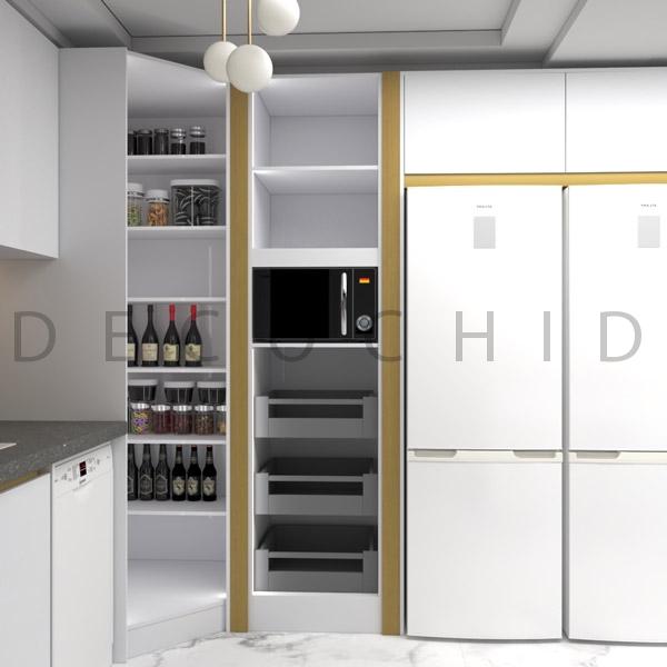 کابینت آشپزخانه دکوچید مدل D.3035 - تصویر 7