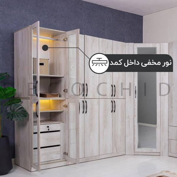 کمد لباس دکوچید مدل پازلی - تصویر 21
