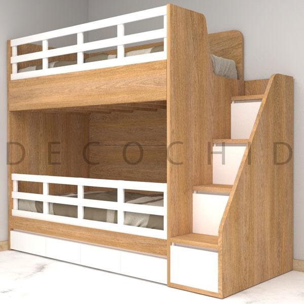 تخت خواب دو طبقه دکوچید مدل D.1127 - تصویر 2