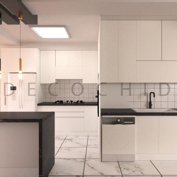 کابینت آشپزخانه دکوچید مدل D.3020 - تصویر 2