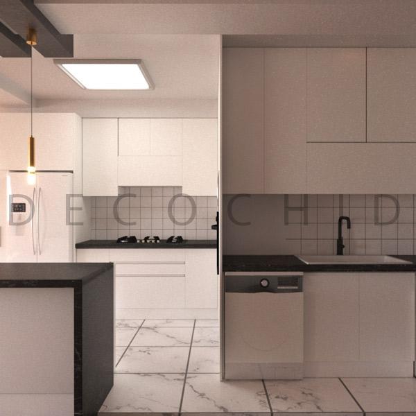 کابینت آشپزخانه دکوچید مدل D.3020 - تصویر 5
