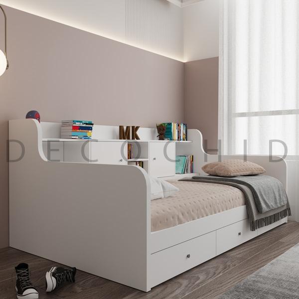 تخت خواب یک نفره دکوچید مدل D.1058 - تصویر 3