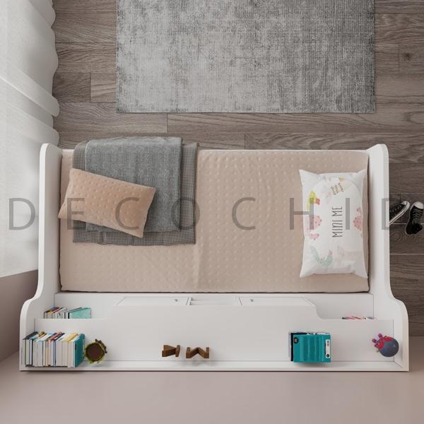 تخت خواب یک نفره دکوچید مدل D.1058 - تصویر 5