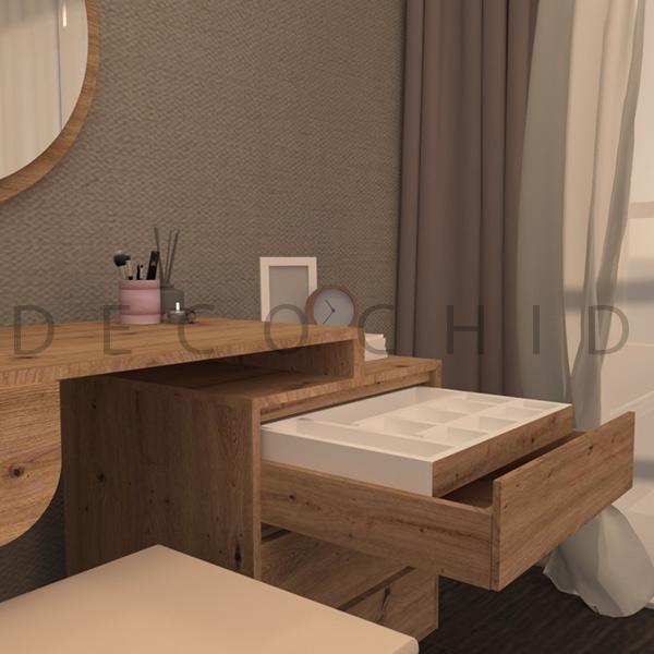 میز آرایش دکوچید مدل D.8008 - تصویر 2