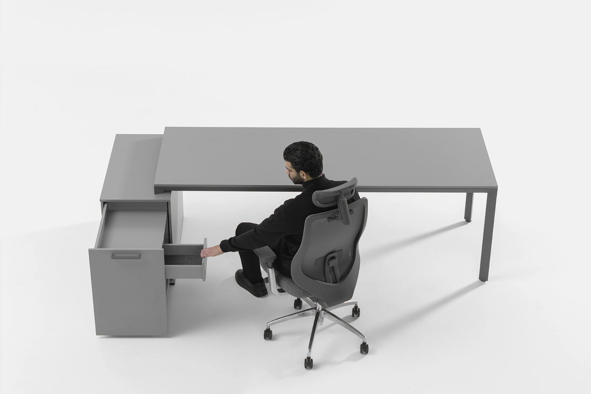 میز اداری فرازین مدل FWS-290 - تصویر 5