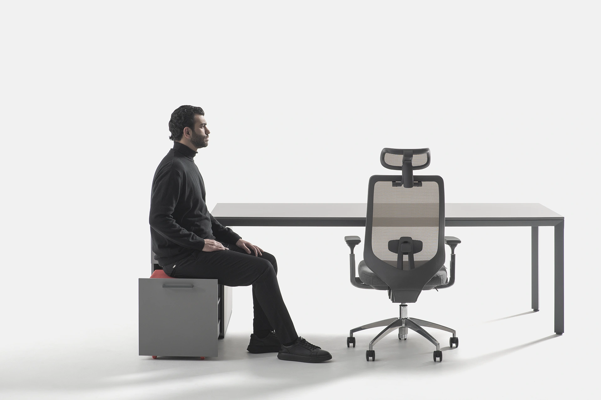 میز اداری فرازین مدل FWS-280 - تصویر 4