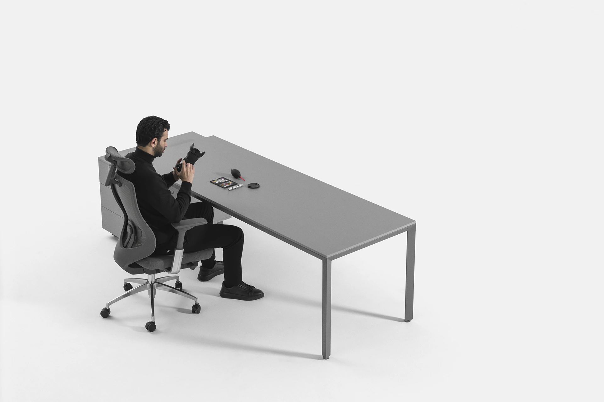 میز اداری فرازین مدل FWS-210 - تصویر 4