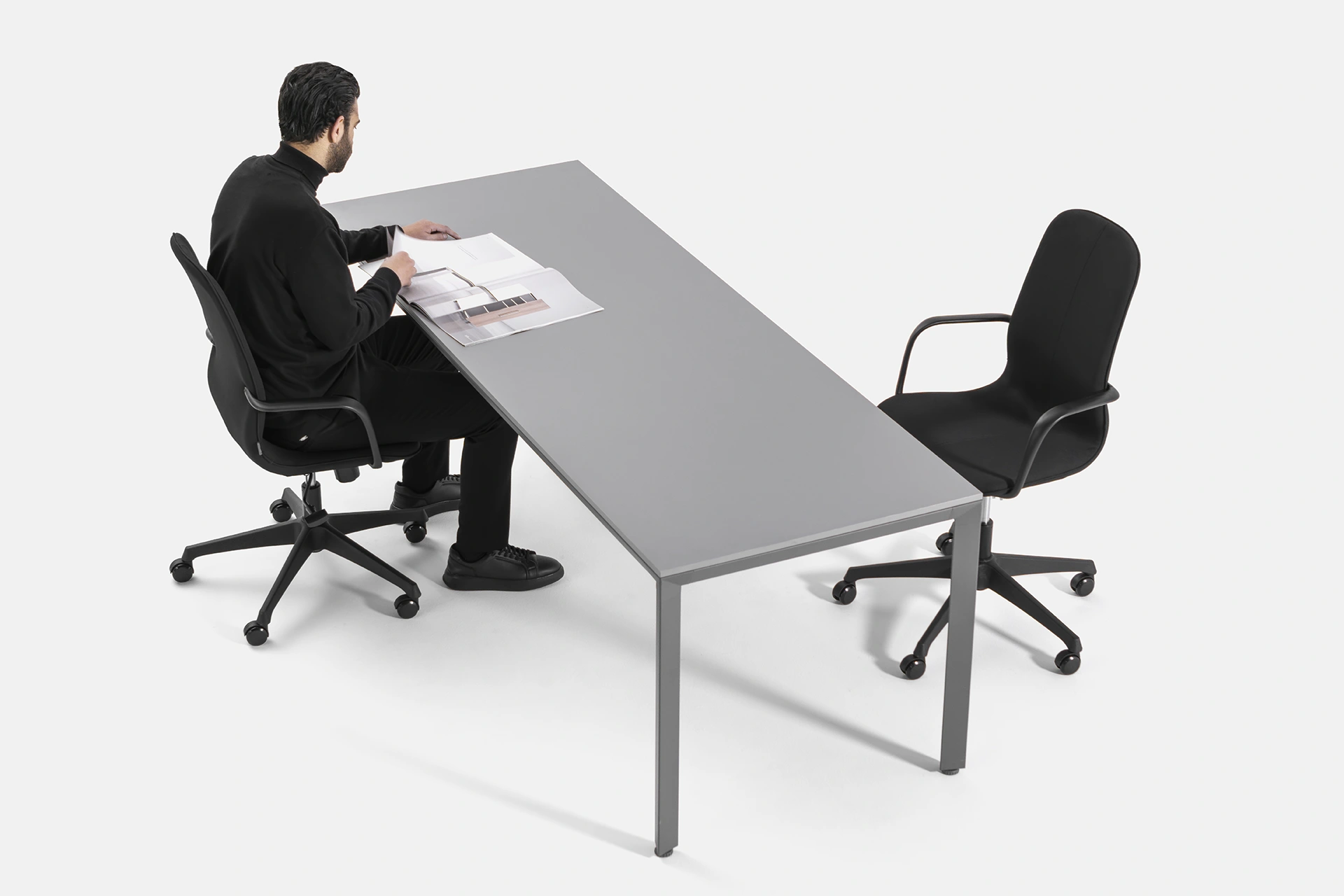 میز اداری فرازین مدل FWS-100 - تصویر 3