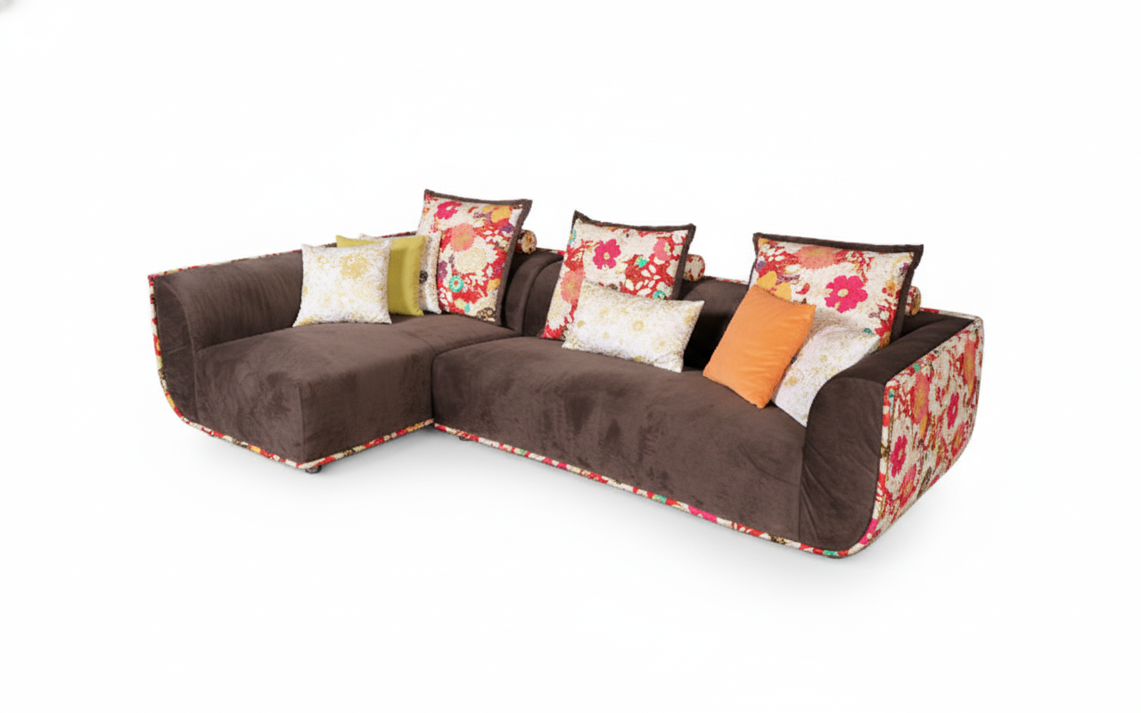 مبل راحتی هارمونی مدل ADS 052 Brown - تصویر 2