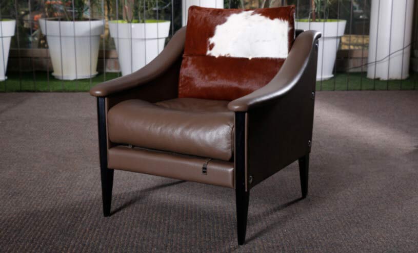 مبل یکنفره هارمونی مدل 1168 Full leather - تصویر 3