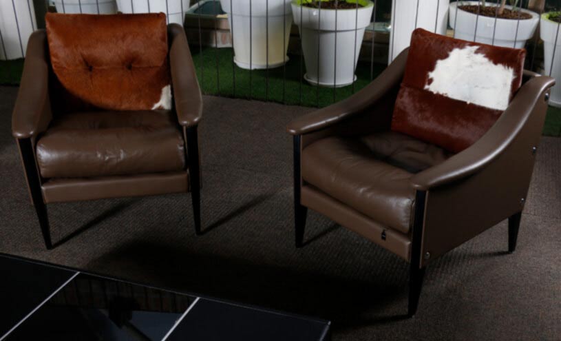مبل یکنفره هارمونی مدل 1168 Full leather - تصویر 5