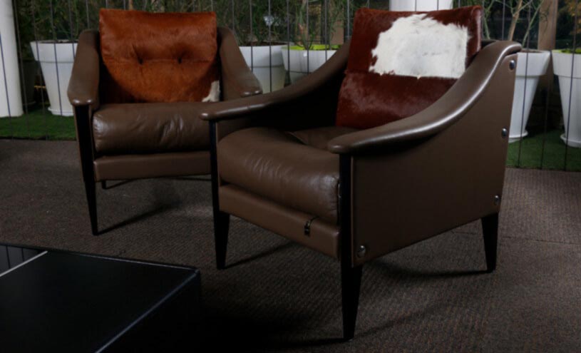 مبل یکنفره هارمونی مدل 1168 Full leather - تصویر 6