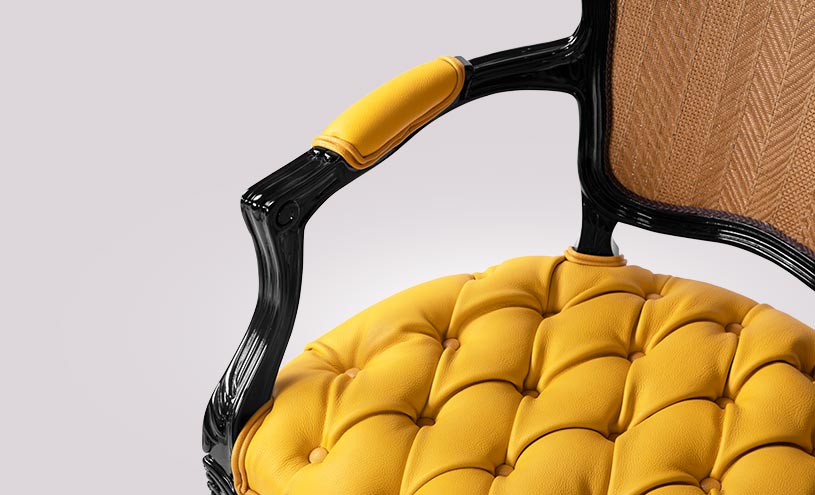 مبل یکنفره هارمونی مدل ANT S321 چرم طبیعی - تصویر 7