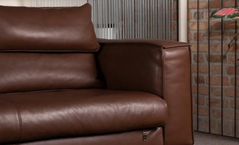 مبل راحتی هارمونی مدل AHS 316 چرم طبیعی - تصویر 8