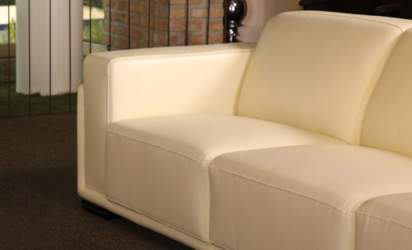مبل راحتی هارمونی مدل AHS 036 D10 چرم طبیعی - تصویر 3