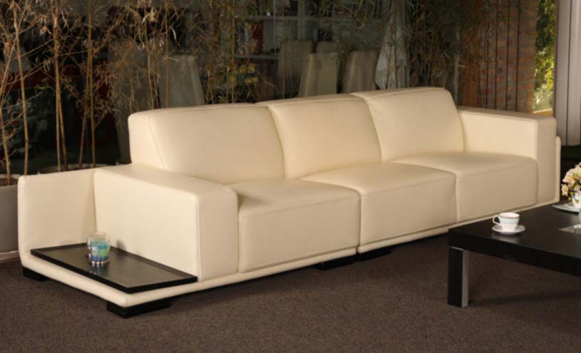 مبل راحتی هارمونی مدل AHS 036 D10 چرم طبیعی - تصویر 5