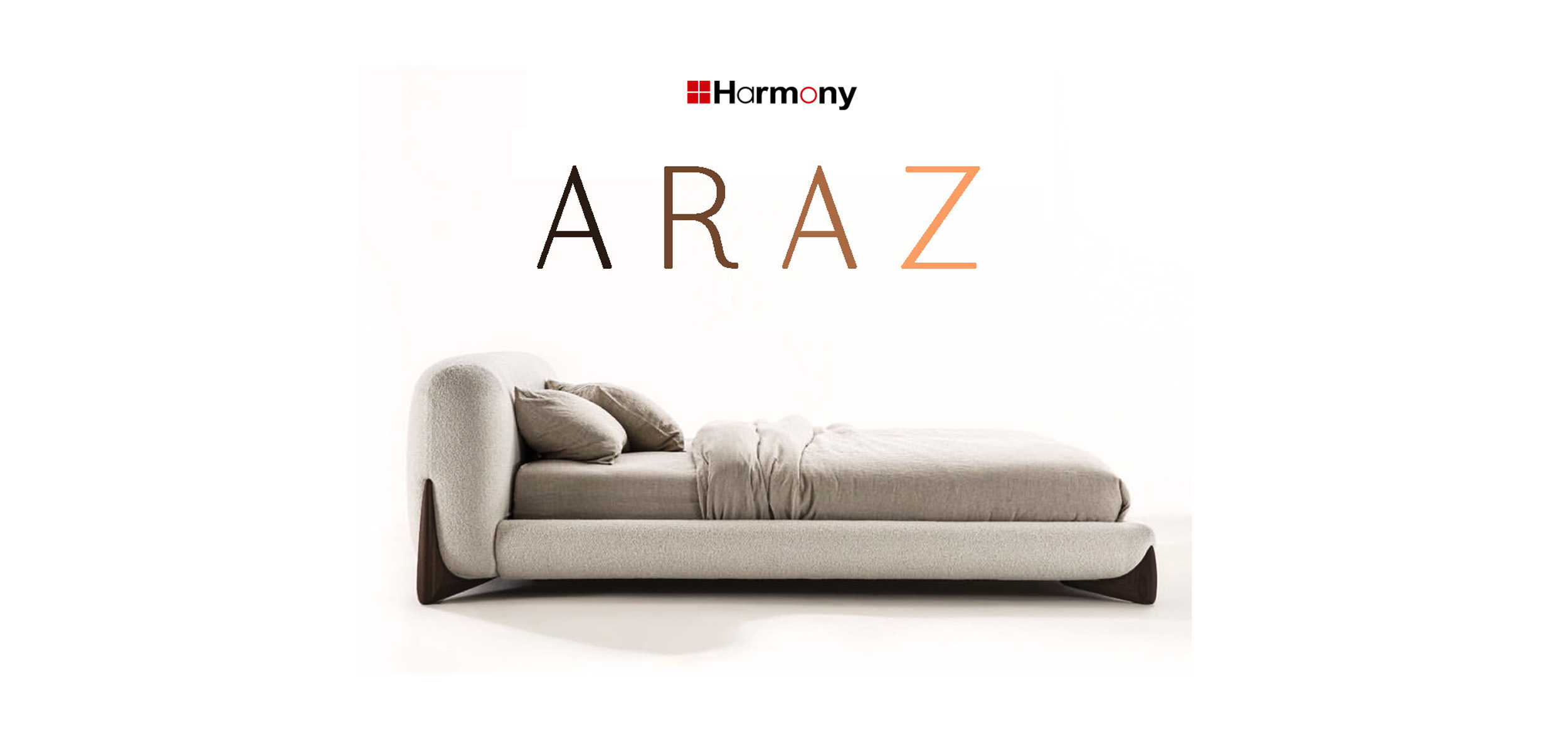 تخت خواب هارمونی مدل آراز - تصویر 2
