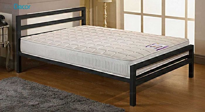 تخت خواب دو نفره مدل سیتی فلزی - تصویر 2