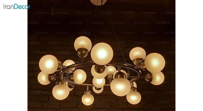 لوستر مدرن مدل S243 20 شعله - تصویر 2