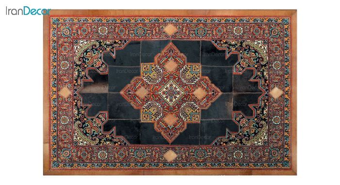فرش چرمی کرامتیان مدل CH006L طرح هریس - تصویر 2