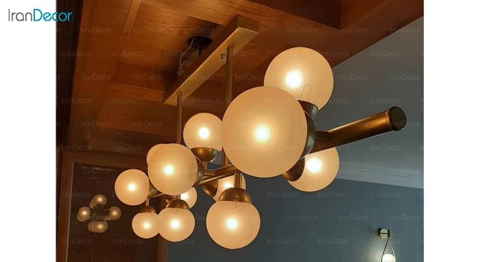 چراغ آویز خطی مدل S242 12 شعله - تصویر 4