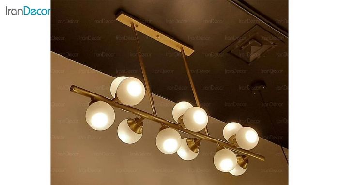 چراغ آویز خطی مدل S242 12 شعله