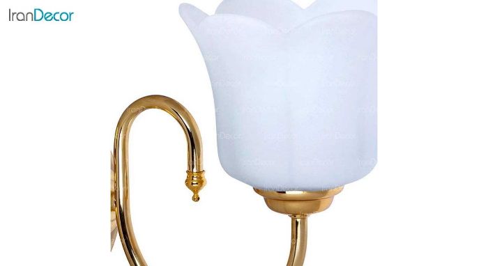 چراغ دیواری چشمه نور مدل 856.1W طلایی - تصویر 2