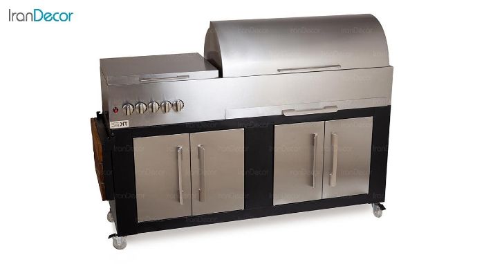 باربیکیو گازی مدل CC111 نمای مشکی