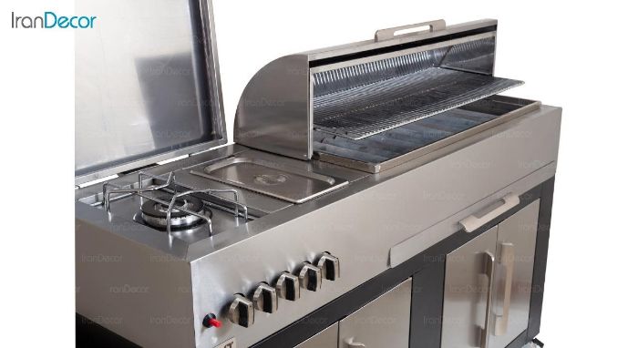 باربیکیو گازی مدل CC111 نمای مشکی - تصویر 2