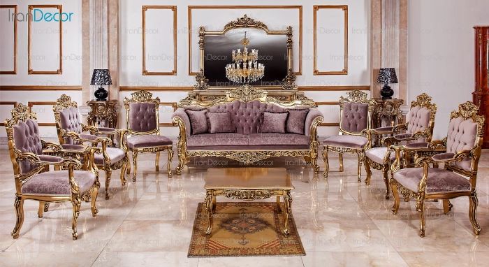مبلمان استیل ویترا مدل ویکتوری