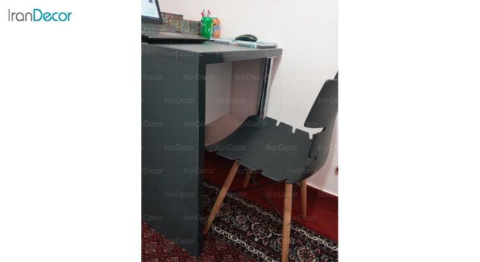 صندلی بنیزان پایه ایفلی چوبی مرجان M500 - تصویر 8